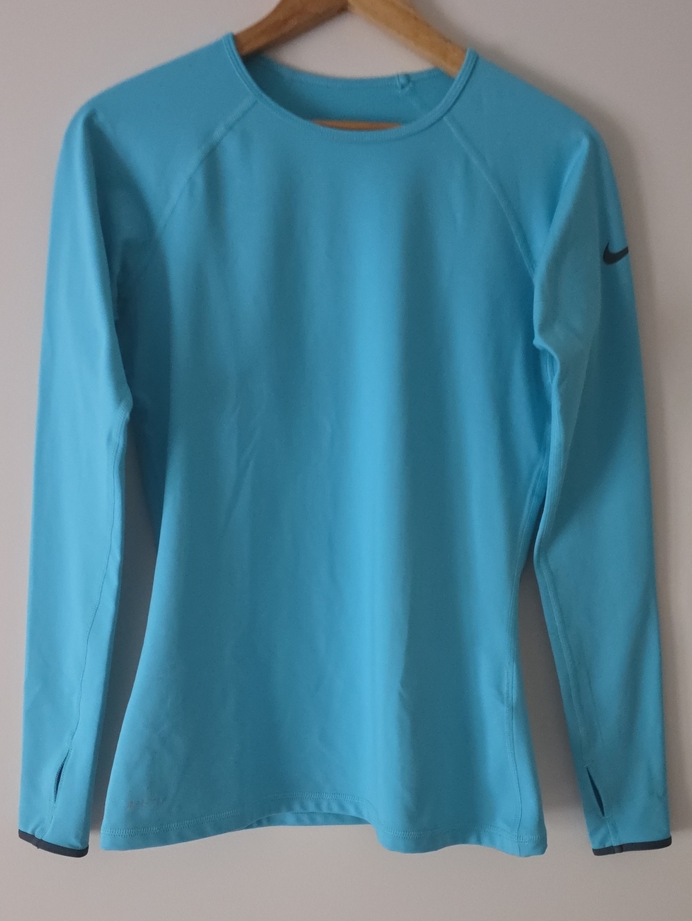 Nike Pro Women’s Long Sleeve Active Top - Aqua